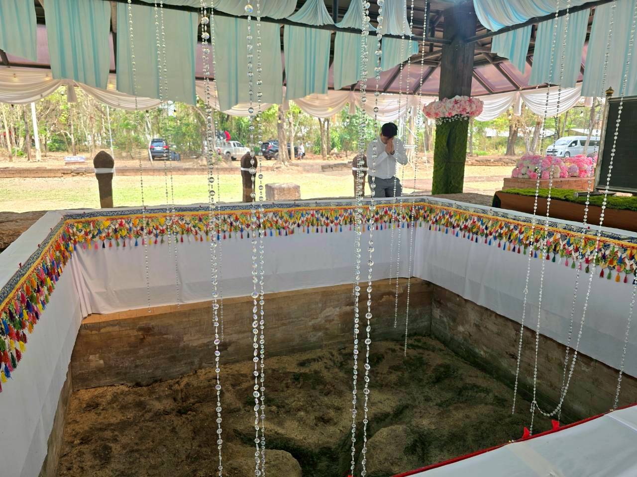 title - วันที่ 24 กุมภาพันธ์ 2569 นายวิทูล ประดิษฐบุญ พร้อมด้วย เจ้าหน้าที่ ส.ป.ก.ปราจีนบุรี เข้าร่วมพิธีบวงสรวงงานเทศกาลมาฆปูรมีศรีปราจีน ครั้งที่ 40